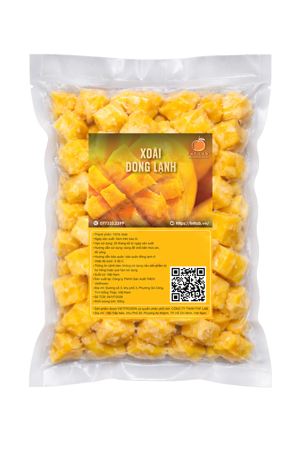 Xoài đông lạnh